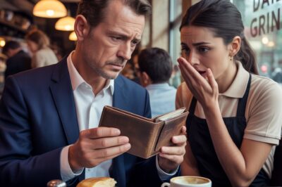 “SEÑOR, ¿POR QUÉ ESTÁ LA FOTO DE MI MADRE EN SU CARTERA?” La camarera vio la foto de su madre en la cartera del multimillonario.