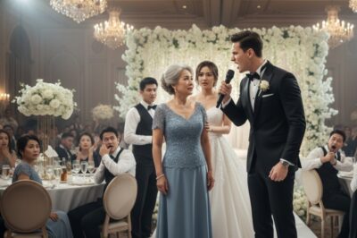En la boda, el hijo insultó a su madre …