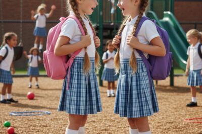 Una niña de 6 años encontró en la escuela a otra niña idéntica a ella… y cuando la madre vio el resultado de la prueba de ADN…