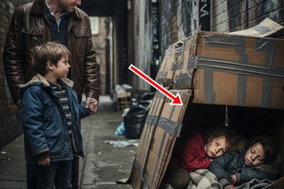 “¡Papá, esos niños entre la basura son iguales a mí!” Niño conmueve a millonario…