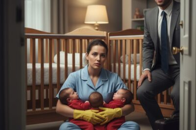 7 Niñeras Huyeron En Una Semana De Los Trillizos Del Millonario — Y La Camarera Descubrió El Secreto