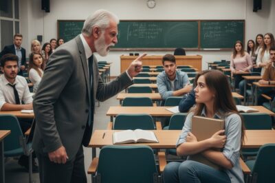 “¡CÁLLATE, ANALFABETA!”, Gritó El Profesor… Hasta Que Una Niña Pobre Escribió En 9 Idiomas