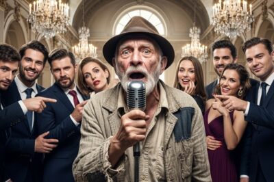 Un Millonario Llevó A Una Persona Sin Hogar A La Fiesta Para Burlarse De Él — Pero Cuando Habló…