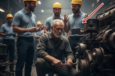 “YA NO SIRVES” — Se Burlaron Del Anciano… Pero Calló A Los Ingenieros Al Reparar El Motor En Minutos