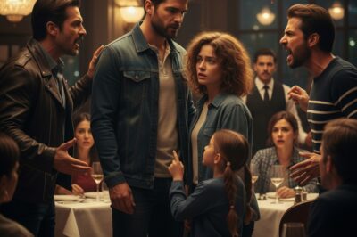 PAPÁ, ¿PODEMOS AYUDARLA?” — Papá Soltero Protege A Una Mujer De 2 Agresores En Restaurante… Después