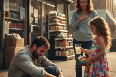 «Mamá, ese señor está llorando» — Mi hija de 7 años le dio su limonada y sus ahorros. Lo que ocurrió dos días después me dejó sin aliento.