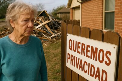 Mi casa fue destruida por un tornado, fui a la casa de mi hijo. Él dijo: “Queremos privacidad…