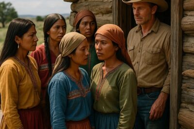 Cinco mujeres apaches tocaron a su puerta… y nada volvió a ser igual en la vida del ranchero…