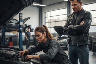 JEFE SE HACE PASAR POR CLIENTE EN SU PROPIO TALLER Y DESCUBRE AL GERENTE HUMILLANDO A UNA MECÁNICA, PERO ENTONCES…