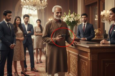 Un agricultor entra en un hotel de lujo, despreciado por todos… hasta que muestra su teléfono y todo cambia