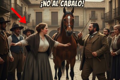 ¡No compres el caballo, cómprame a mí!” gritó la joven corpulenta al hombre que se erguía sobre la montaña.