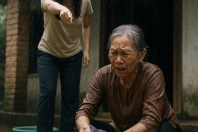 Mi nuera me hizo lavar su ropa bajo la lluvia — así que le quité el techo sobre su cabeza