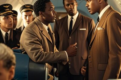 Le negaron comida de primera clase por ser negro… al aterrizar, él despidió a toda la tripulación