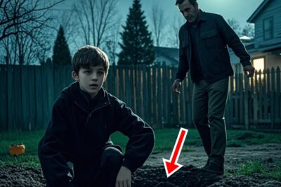 Un Padre Soltero Vio A Su Hijo Cavando Tierra A Medianoche… Y Se Horrorizó Al Saber Por Qué…