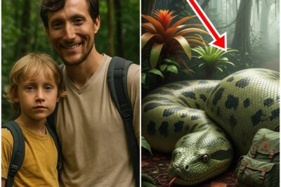 Padre e hijo desaparecieron en la selva del Amazonas — 1 año después encontraron algo horrible dentro de una pitón…