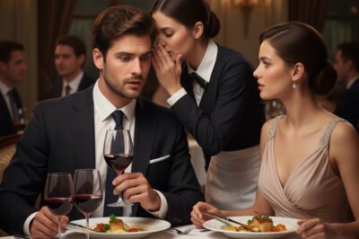 “HAY UNA DROGA EN TU BEBIDA”, SUSURRÓ LA CAMARERA… Y EL MULTIMILLONARIO EXPUSO A SU PROMETIDA