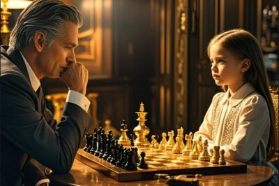 El millonario invitó a la hija de su chofer a jugar ajedrez… Lo que pasó después te hará llorar