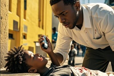 «Un pequeño niño negro llama a un multimillonario y le dice que su hija está inconsciente en la calle»