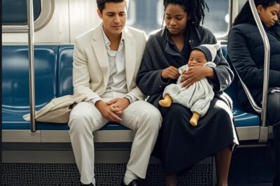 «El bebé de un multimillonario llora sin parar en el metro — Hasta que una mujer pobre hizo lo imposible»