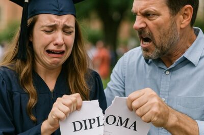 En mi graduación, papá destrozó mi diploma y me golpeó con el trofeo diciendo: