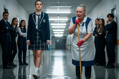 El eco de los trapeadores resonaba en el pasillo largo y brillante de la residencia estudiantil. Era la hora en que las limpiadoras, casi invisibles para todos, dejaban los pisos relucientes antes de que el bullicio juvenil los ensuciara otra vez.