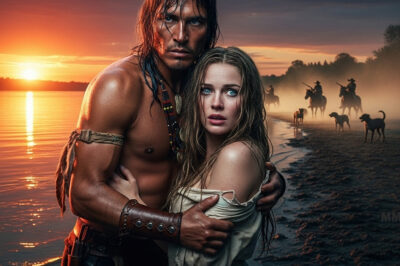 Cael no necesitó más palabras. Sin decir nada, se inclinó, la tomó entre sus brazos y corrió hacia la espesura. Los cactus y ramas secas le arañaban la piel, pero él avanzaba como una sombra, veloz y decidido, guiado por un instinto más antiguo que la guerra: proteger.