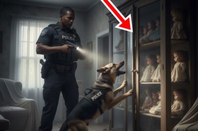 K9 advierte al oficial de algo detrás de las muñecas — ¡Todavía estaban vivas!