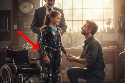 “Un mecánico le devolvió la vida a la hija paralizada de un multimillonario ❤️”