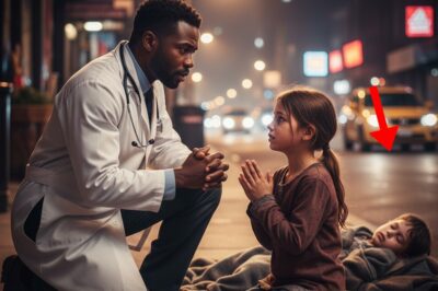 “Médico negro escucha a una niña sin hogar suplicar: ‘Por favor, salva a mi hermano’… Lo que hace después te dejará sin aliento”