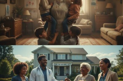 “Niñera negra y pobre adoptó a 3 niños que nadie quería — 25 años después, ellos hicieron lo impensable”