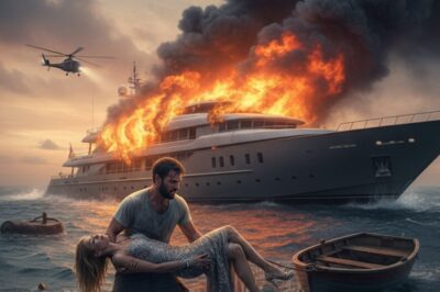 El Yate De La Millonaria Se Hundía En Llamas — Un Mecánico Pobre Saltó Al Mrr Y Le Salvó La Vida…