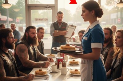 “Mesera despedida por atender a motoristas — Lo que ocurrió al día siguiente sorprendió a todos”