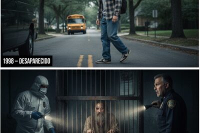 un joven de 17 años desaparece camino a la escuela — 26 años después lo hallan en el sótano
