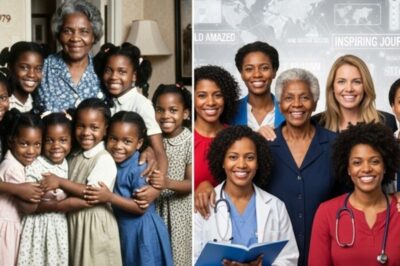 En 1979, adoptó a nueve niñas negras que nadie quería — hoy, décadas después, el mundo no puede creer en lo que se convirtieron