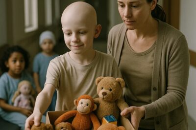 “Le quedaban pocos meses de vida… y decidió regalar sus juguetes a otros niños del hospital.”
