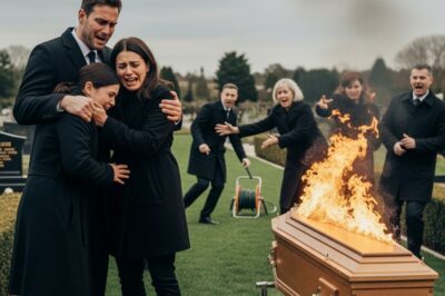 Durante el funeral de una niña de ocho años, el ataúd de repente se incendió: cuando la familia descubrió la causa, quedaron simplemente horrorizados