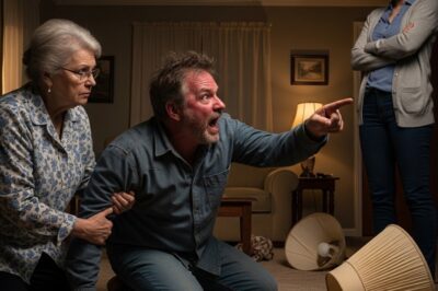 —¡No vivirás aquí! ¡Te haré la vida imposible! —gritó Andrey, con la respiración agitada, y detrás de él, su madre lo respaldaba.