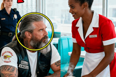 Una mujer negra protegió a un ángel del infierno de la policía. Al día siguiente, 300 motociclistas aparecieron en su restaurante.