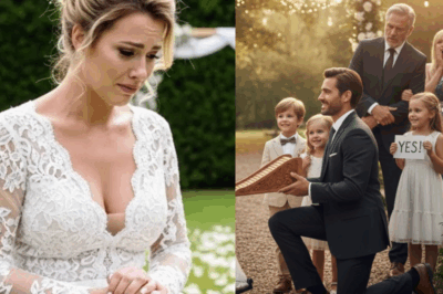 El altar poco convencional: un padre soltero salva a una novia abandonada después de que su prometido la rechazara por estar en silla de ruedas.