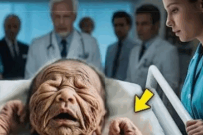 LA HISTORIA DE UNA MUJER QUE DA A LUZ A UN BEBÉ VIEJO Y ARRUGADO