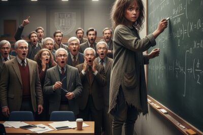 Niña MENDIGA Resuelve el Problema que 20 Profesores no Pudieron, Se Quedaron en Shock…