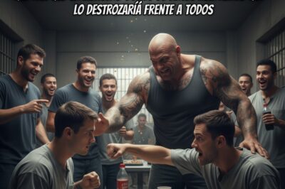 “Preso veterano humilla a novato… ¡sin imaginar que despertaría la furia de