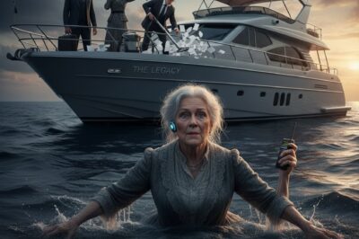 “My son and daughter-in-law heartlessly pushed me into the sea to steal all my property