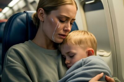 Un hombre cambia su asiento de primera clase para que una mamá pueda viajar junto a su hijo enfermo