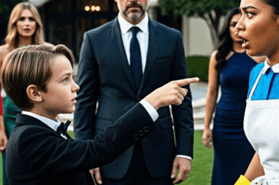 ¡MILLONARIO MANDÓ A SU HIJO ELEGIR UNA NUEVA MADRE ENTRE LAS RICAS – PERO ÉL ELIGIÓ A LA LIMPIADORA!