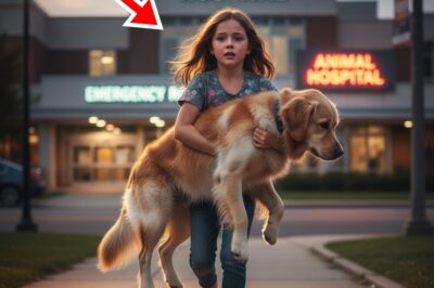 “Una niña cargó a su perro durante tres cuadras para llegar al hospital a tiempo.”