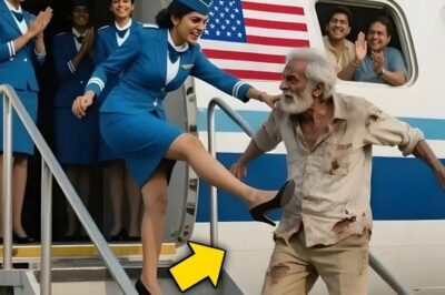 “Un anciano fue impedido de subir al avión — ¡un momento después, todos temblaron!