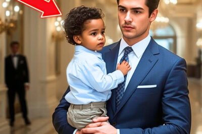 El millonario ve al hijo de la señora de la limpieza, que se parece exactamente a él… y el niño dice en voz alta: “¡Papá!”.