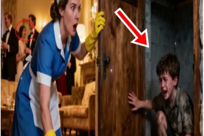 La nueva esposa del millonario olvida a su hijo en el sótano, hasta que la niñera hace esto