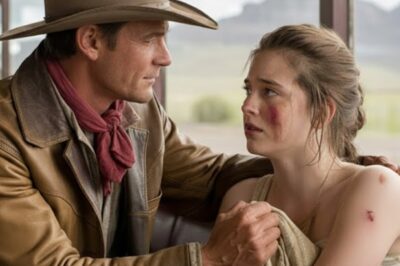 Un vaquero viudo conoce a una joven de 15 años golpeada cada día por su familia — hasta que él la adoptó como su hija